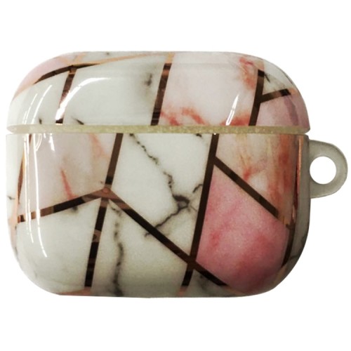 Airpods Pro Fleck Image Case Pink Marbling